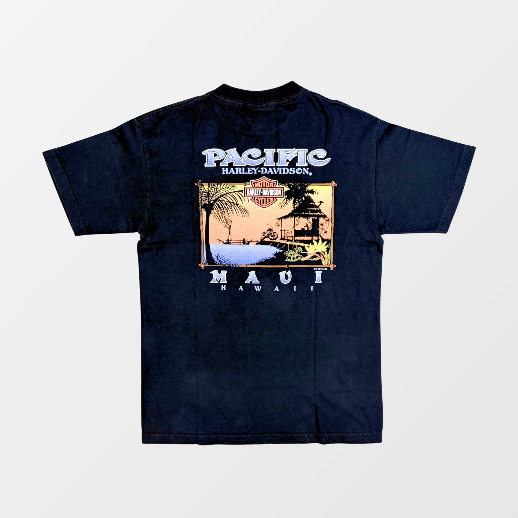 Vintage Harley-Davidson T-Shirt – 90s – Made in USA – Rückansicht – Fehsenfeld Vintage Archiv