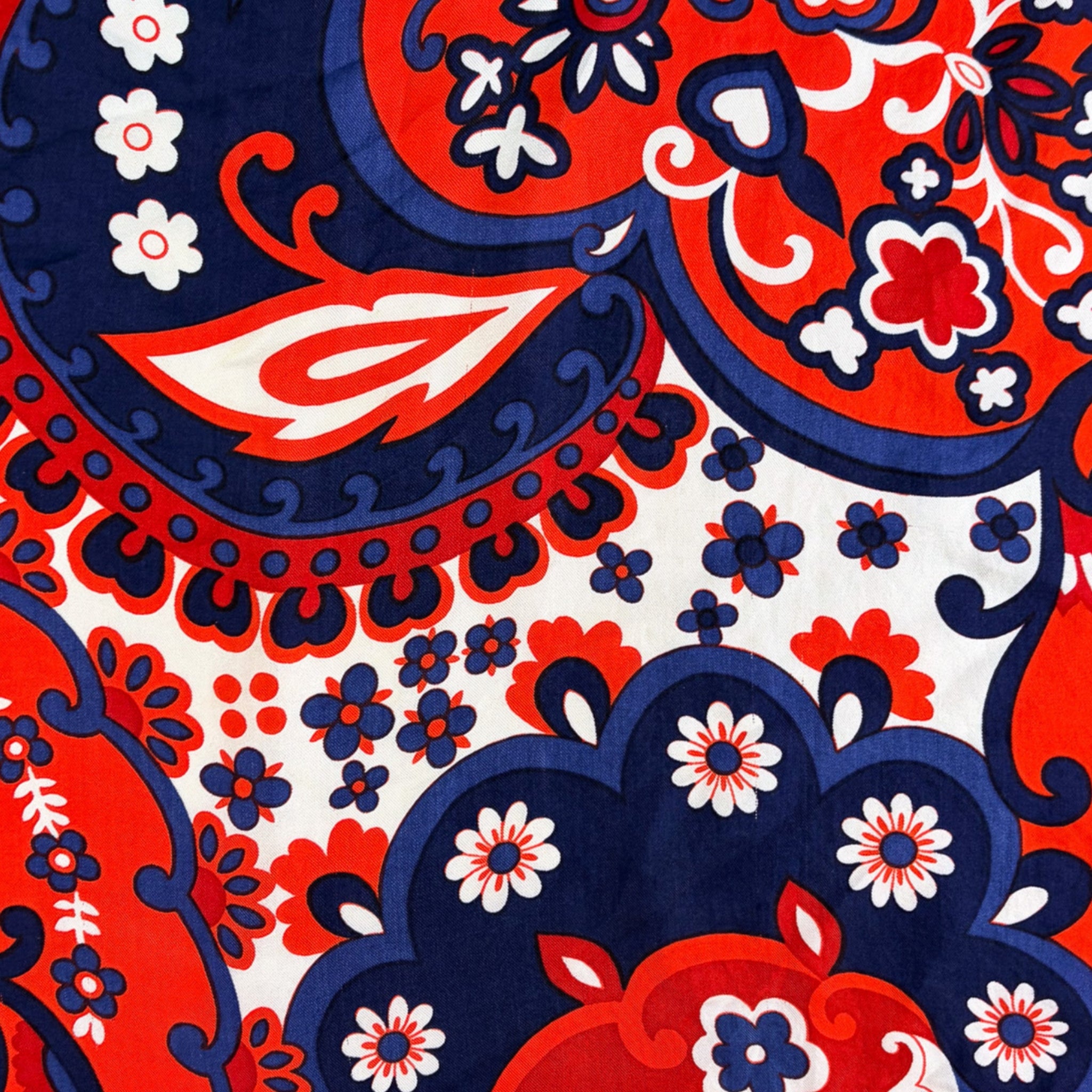 Vintage Designer Einstecktuch – Dior/YSL – Detail Ansicht – Fehsenfeld Vintage Archiv