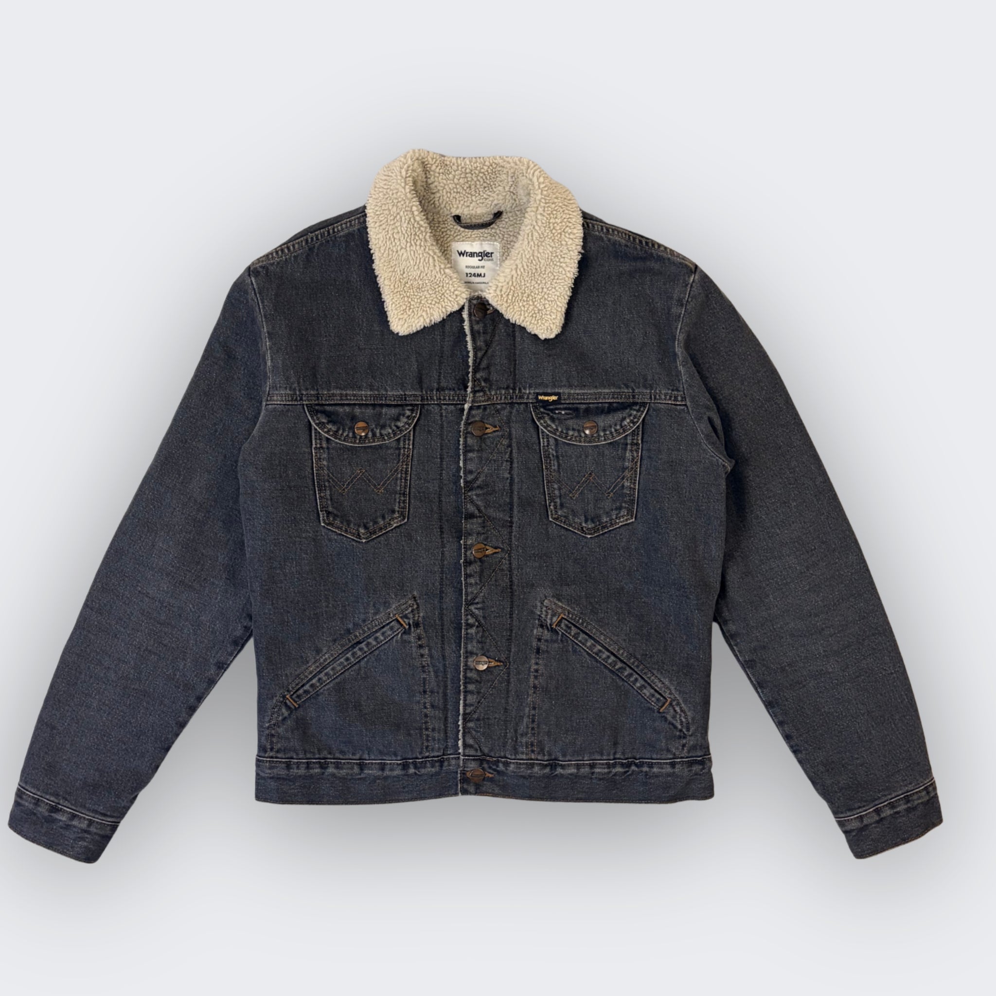 Retro Style Wrangler Sherpa-Trucker  / M