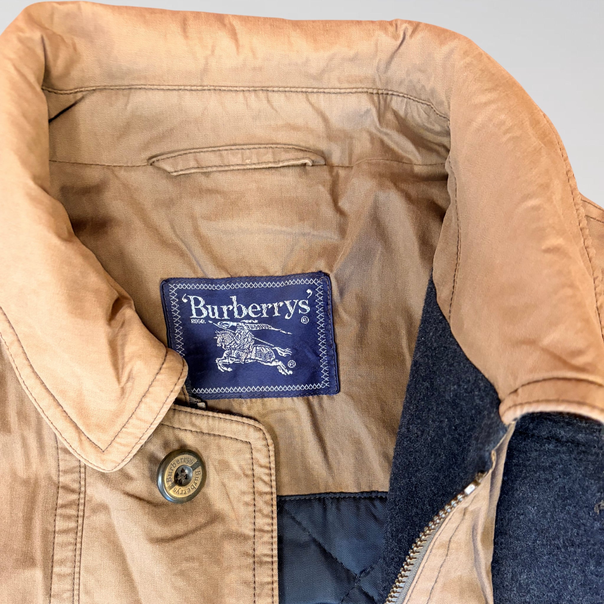 Vintage Burberrys Field Coat Winter / M-L