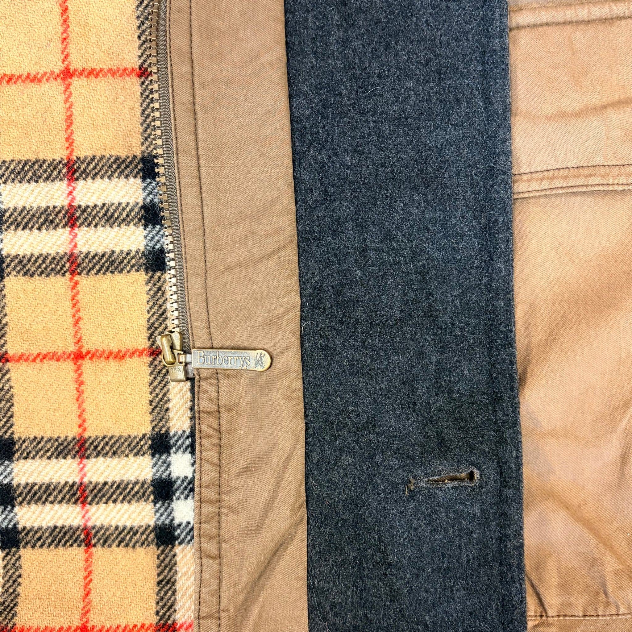 Vintage Burberrys Field Coat Winter / M-L