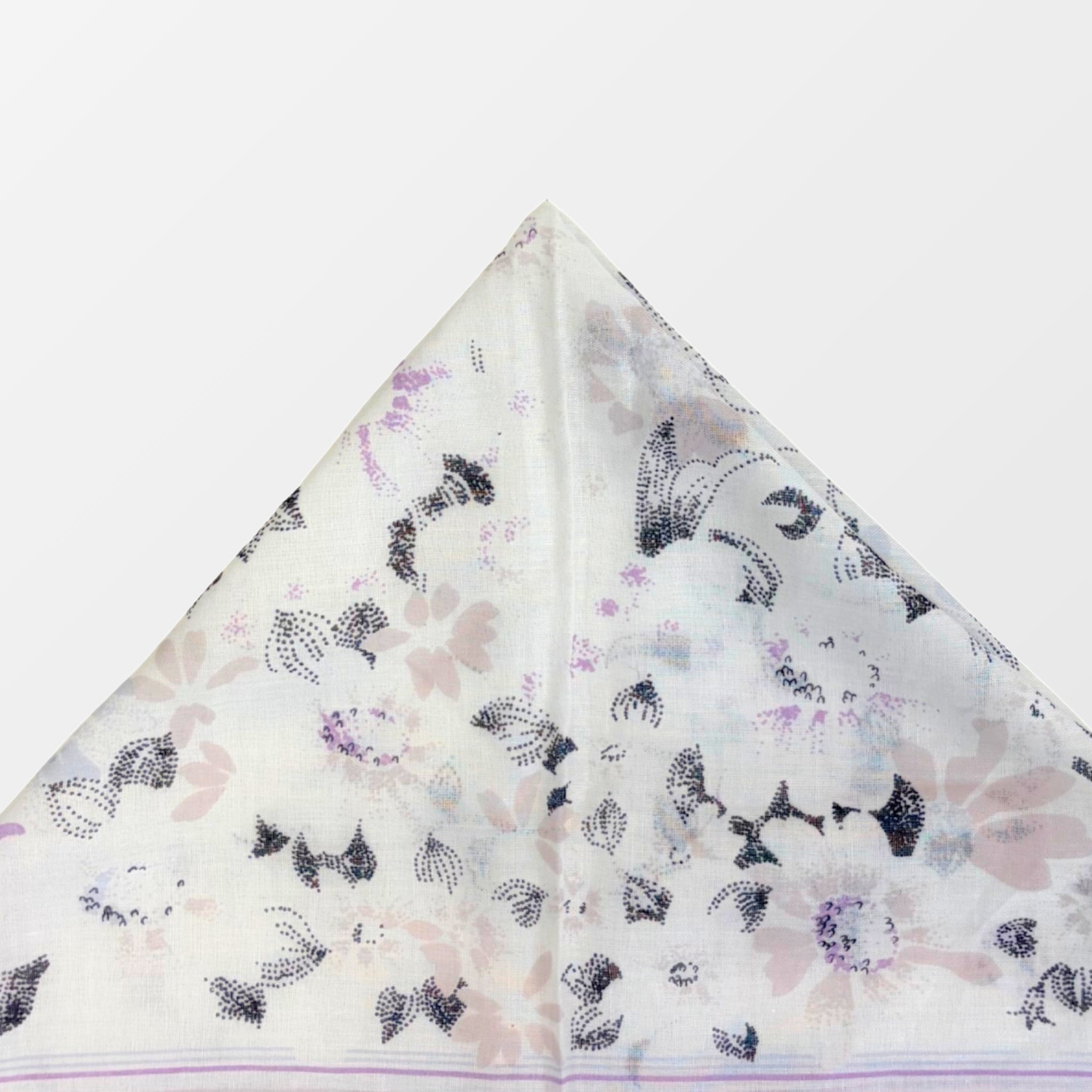 Vintage Designer tuch – Christian Dior – Frontansicht – Fehsenfeld Vintage Archiv