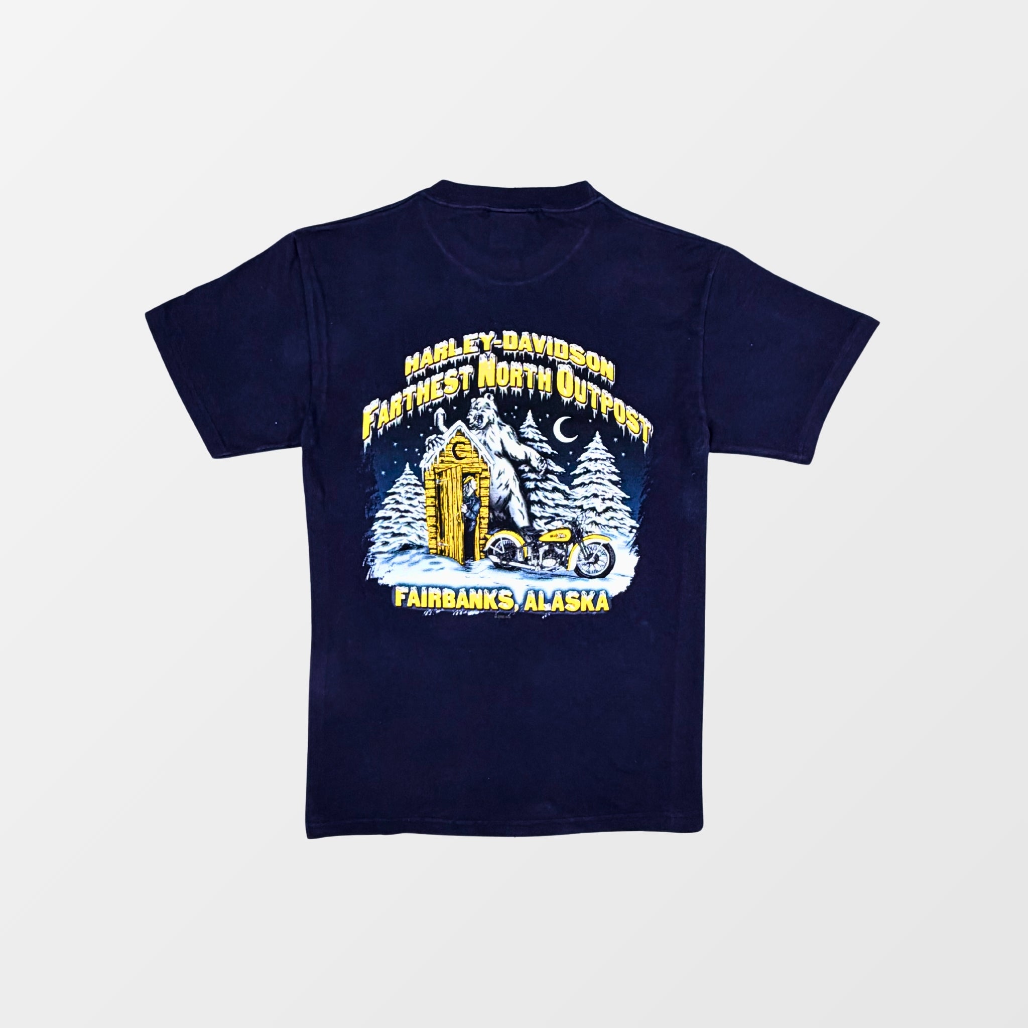 Vintage Harley-Davidson T-Shirt – 90s – Made in USA – Rückansicht – Fehsenfeld Vintage Archiv