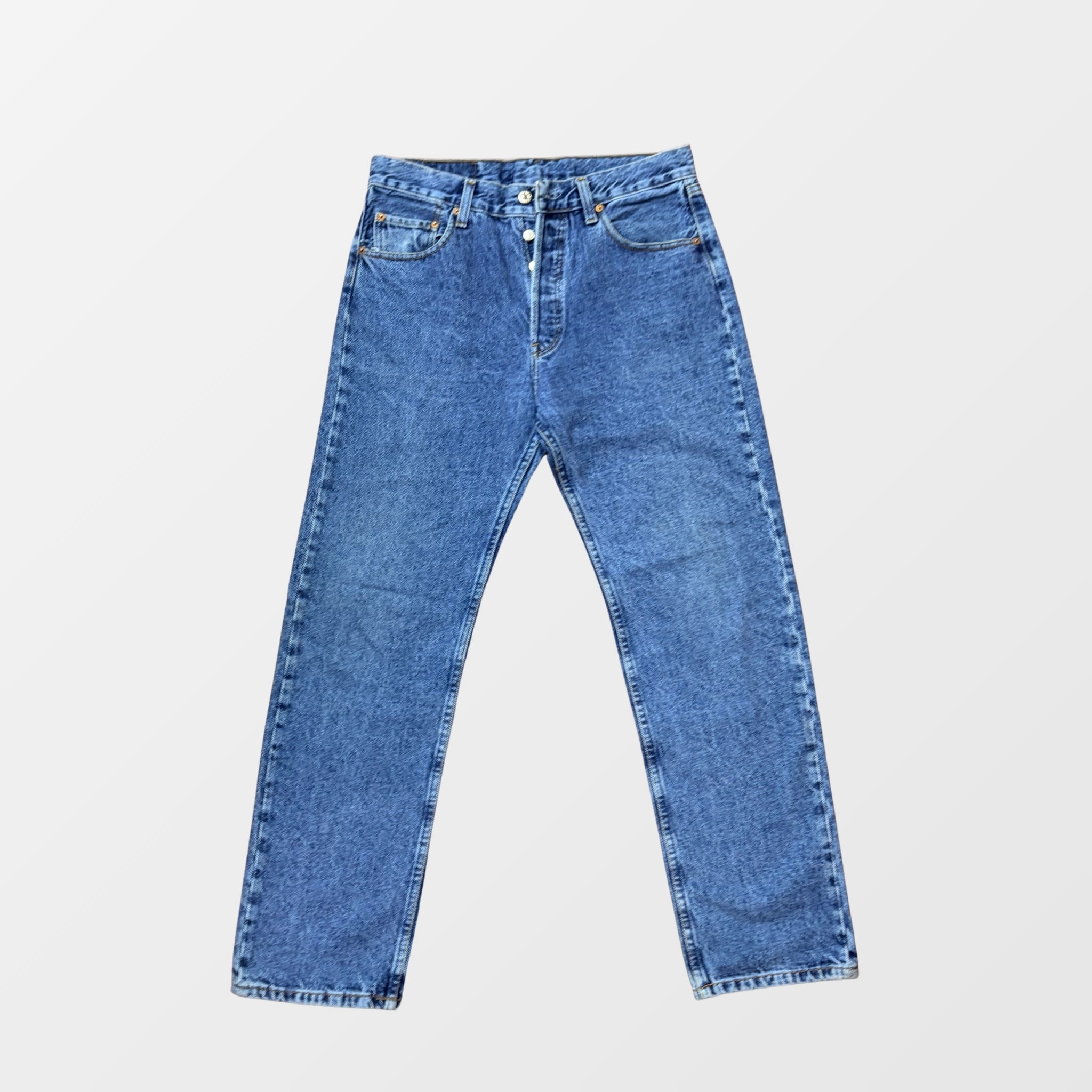 Vintage Levi’s 501 – Made in USA – Frontansicht – Fehsenfeld Vintage Archiv